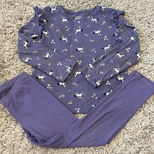 Jumping Beans/Cat & Jack Purple Outfit, Size 6